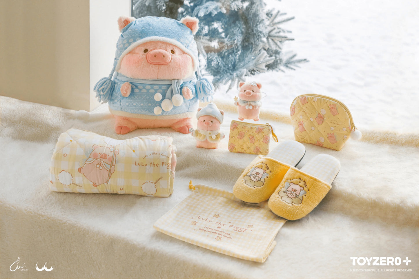 LuLu the Piggy Winter Series - Winter Fashion Lu 35cm Plush