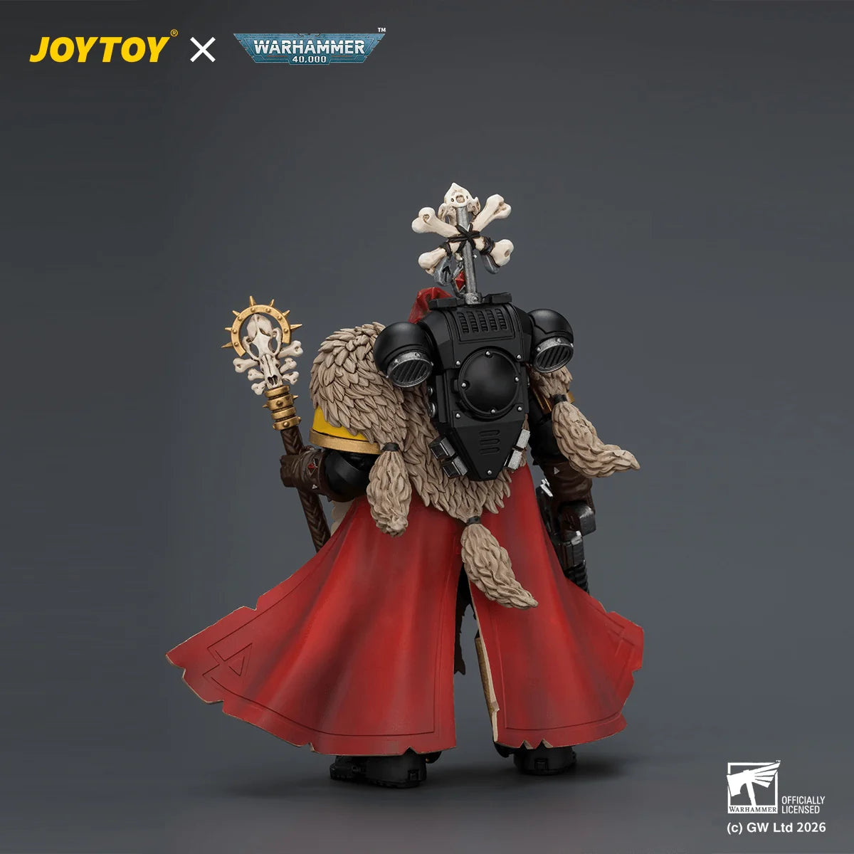 Space Wolves Wolf Priest with Absolvor Bolt Pistol and Crozius