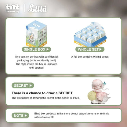 TNT Space Liita Where Petals Settle Blind Box Figures