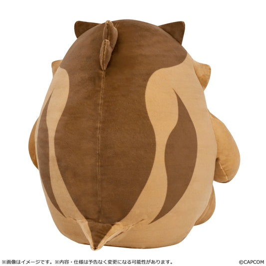Monster Hunter Wilds Mochi-Cuddly Plush : Wudwud Barrel "B"