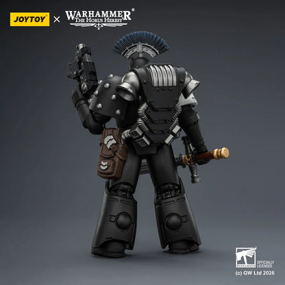Raven Guard MkVI Tactical Sergeant with Power Sword, Bolter and Plasma Pistol