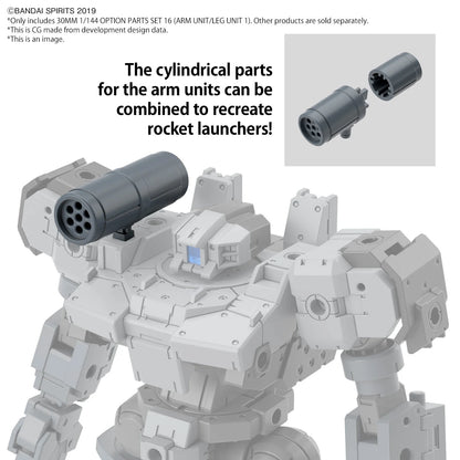 30MM 1/144 OPTION PARTS SET 16 (ARM UNIT/LEG UNIT 1)