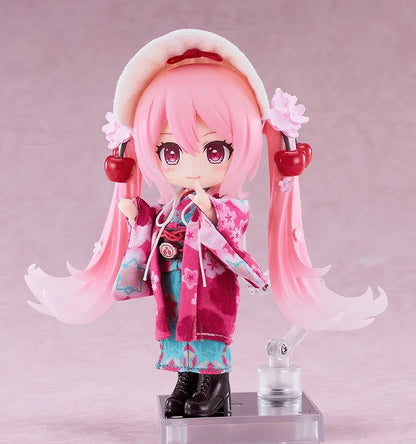 Good Smile Company Nendoroid Doll Sakura Miku Hirohako 2025 Ver. Hakodate