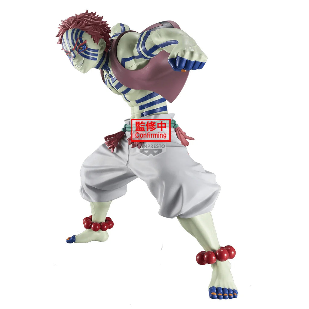 Banpresto Demon Slayer Kimetsu no Yaiba Akaza Grandista Collectible Figure