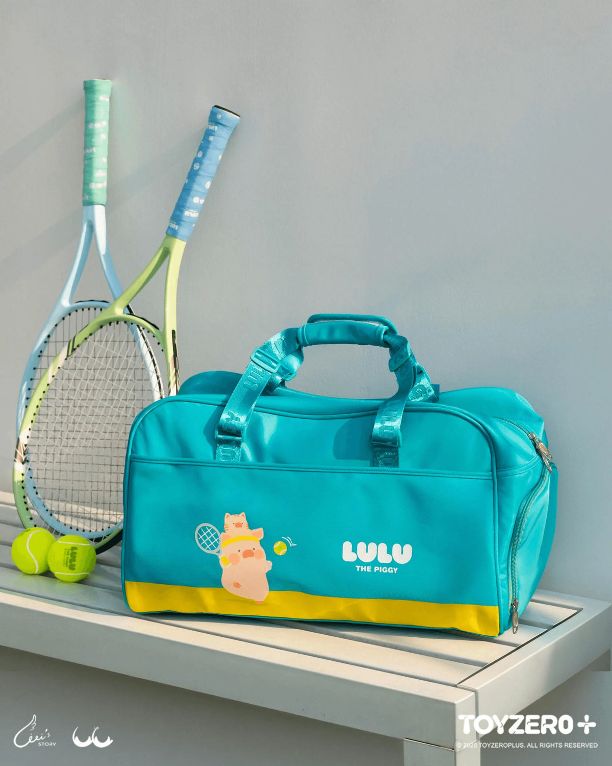 LuLu the Piggy Tennis Series - Sports Fitness Bag