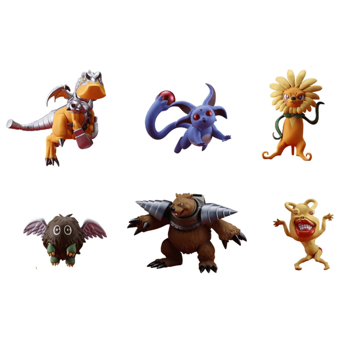 "Yu-Gi-Oh!" Series 3D Monster Collection Vol.1 (2027 Re-release) (Box of 6)