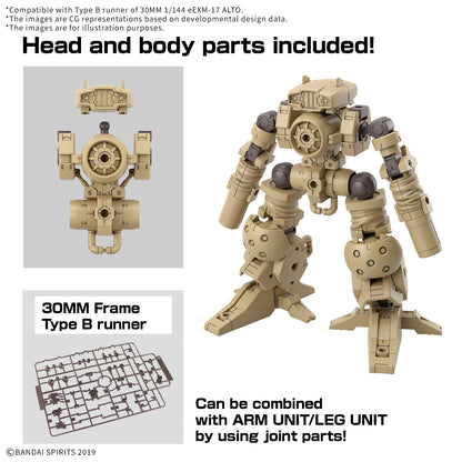 30MM 1/144 OPTION PARTS SET 18 (ARM UNIT/LEG UNIT 2)