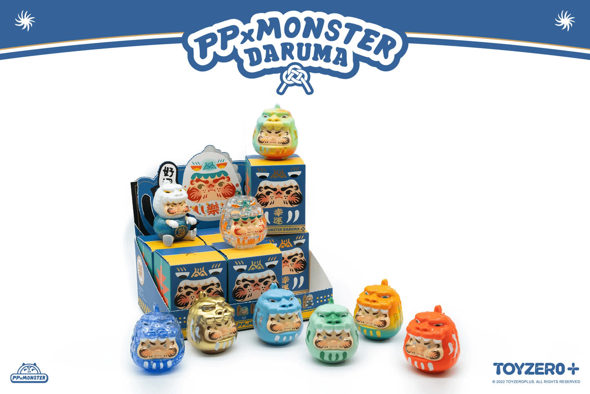 PP X MONSTER Daruma Guardian Blind Box (Box of 6)