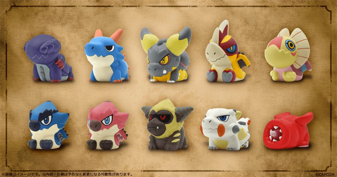 Capcom Figure Builder Finger Puppet Monster Hunter Vol. 2