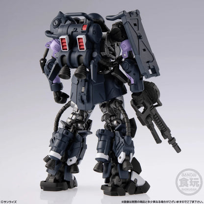 Bandai Shokugan Zaku II High Mobility Type Black Tri-Stars Custom Articulated Figure