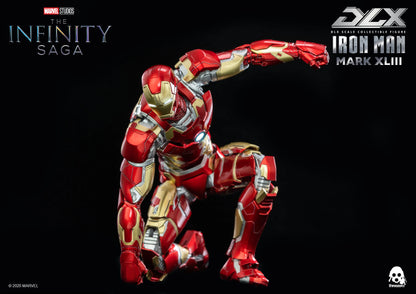 threezero DLX Iron Man Mark 43 Collectible Figure