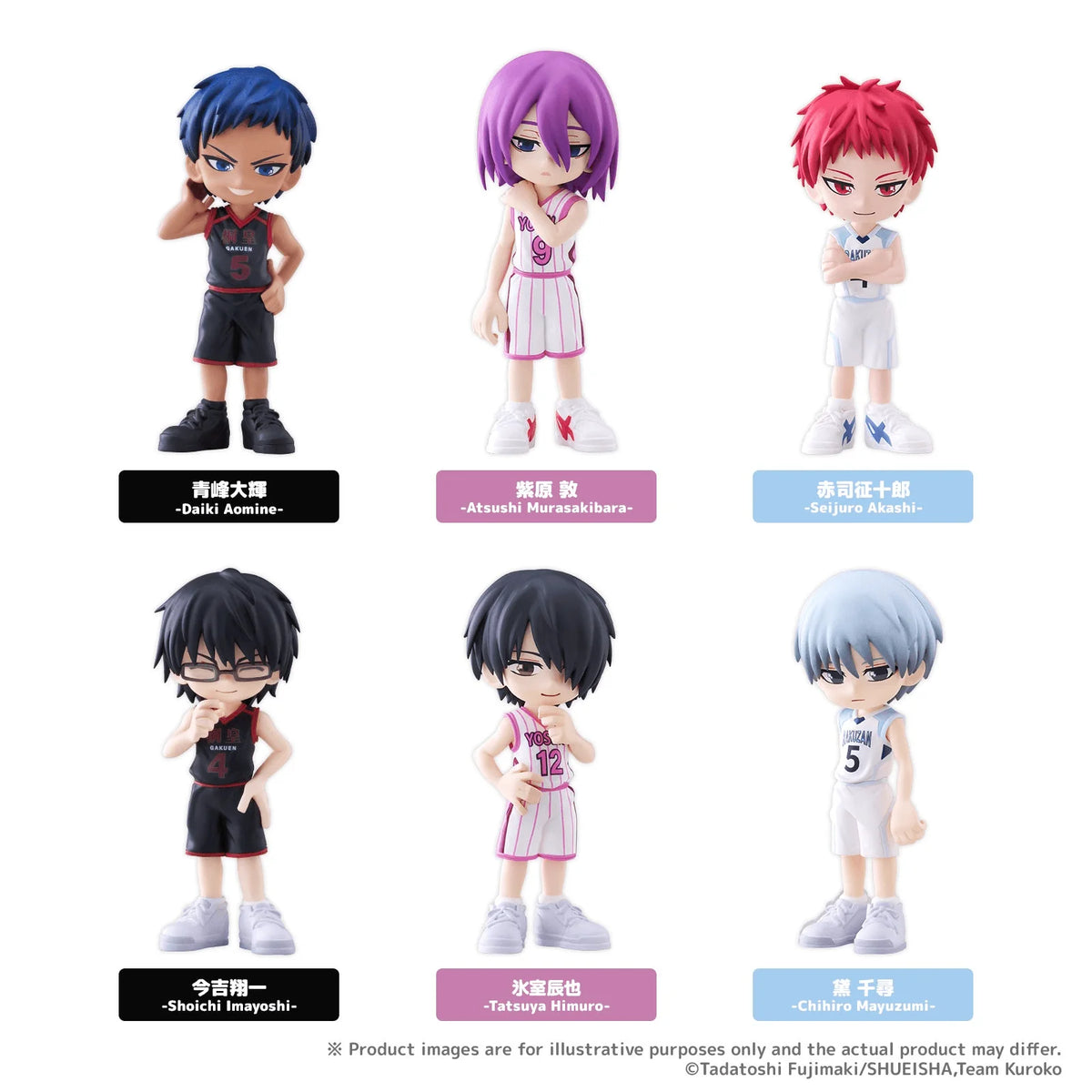 PalVerse Kuroko's Basketball vol.2 (Set of 6 figures)