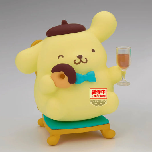 Banpresto Sanrio Nakayoshi Memories Tea Party Pompompurin Figure