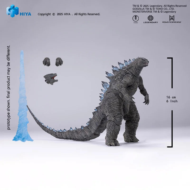 Exquisite Basic Series None Scale 7 Inch Godzilla 2014 Godzilla Translucent Ver.