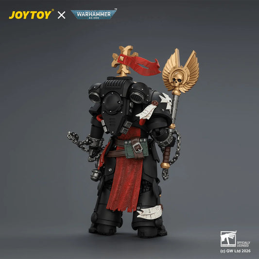Black Templars Execrator 1 with Crozius Arcanum and Master-Crafted Power Weapon
