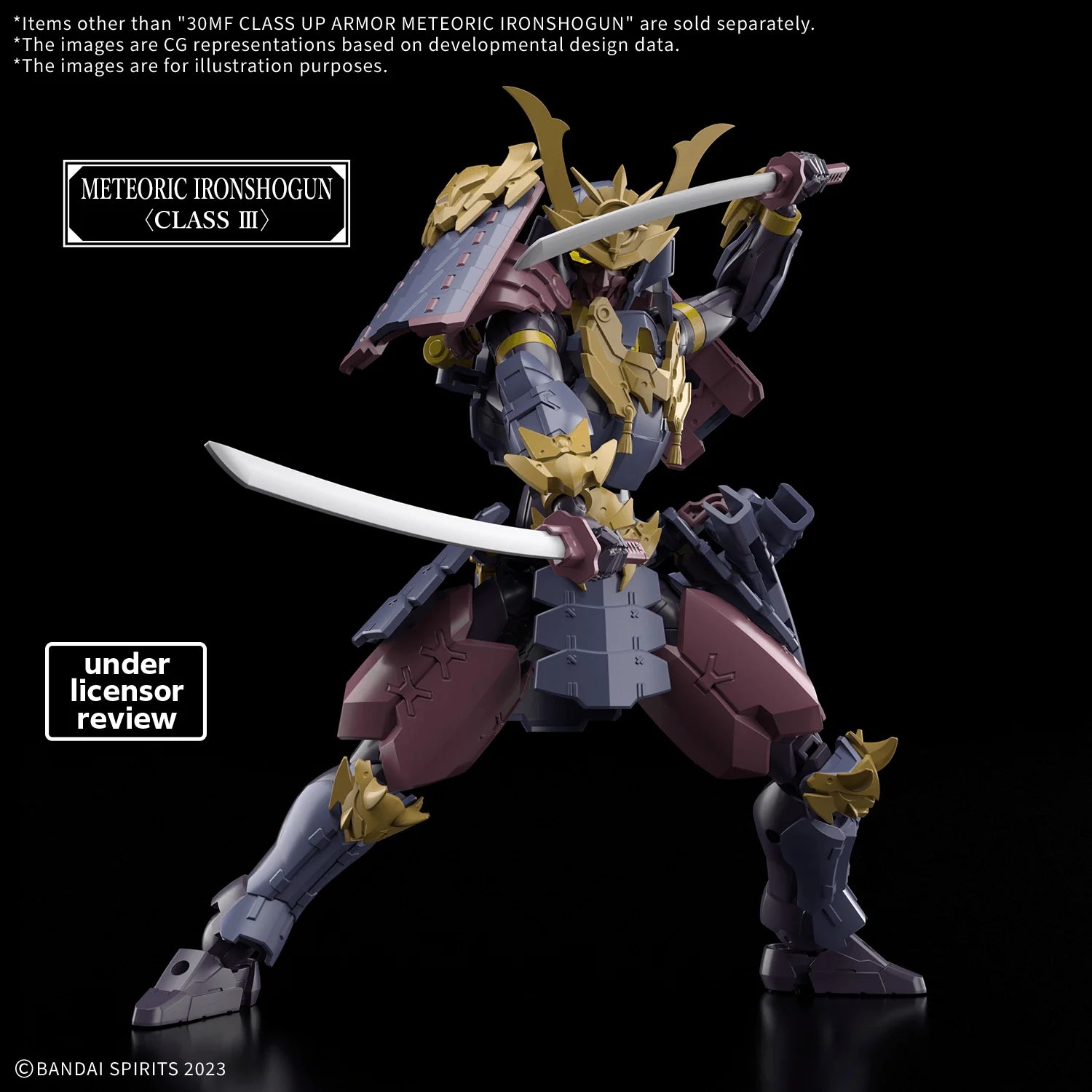 Bandai Hobby 30MF Meteoric Ironshogun Armor Set