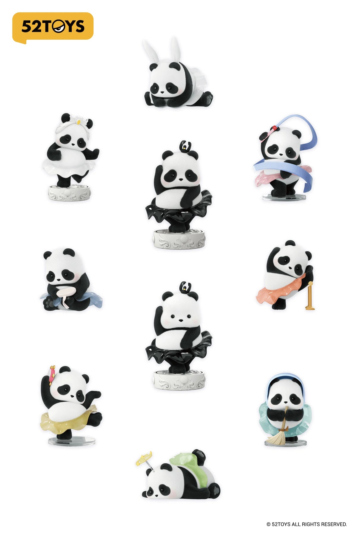 Panda Roll Ballet Performance Series (Box of 8)