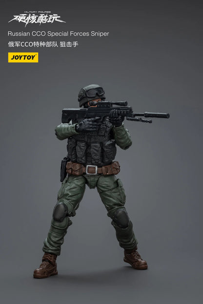 JOYTOY Russian CCO Special Forces Sniper 1/18 Action Figure