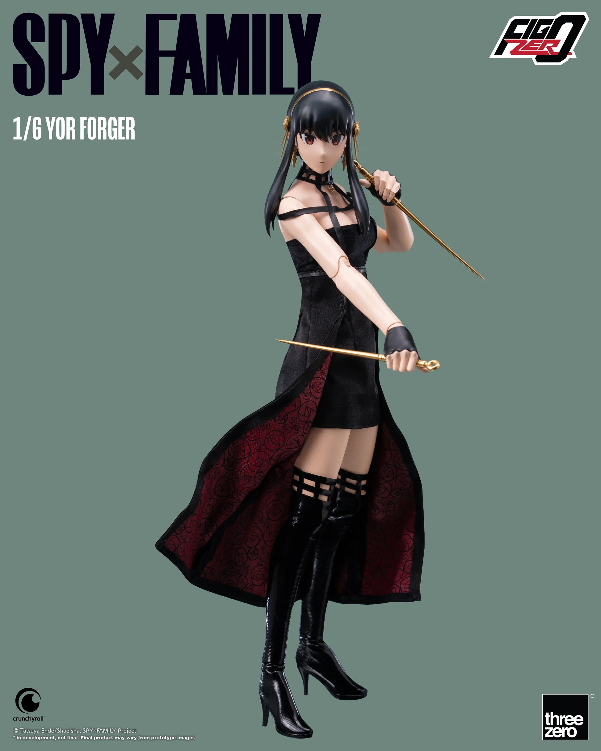 threezero FigZero 1/6 Yor Forger Action Figure