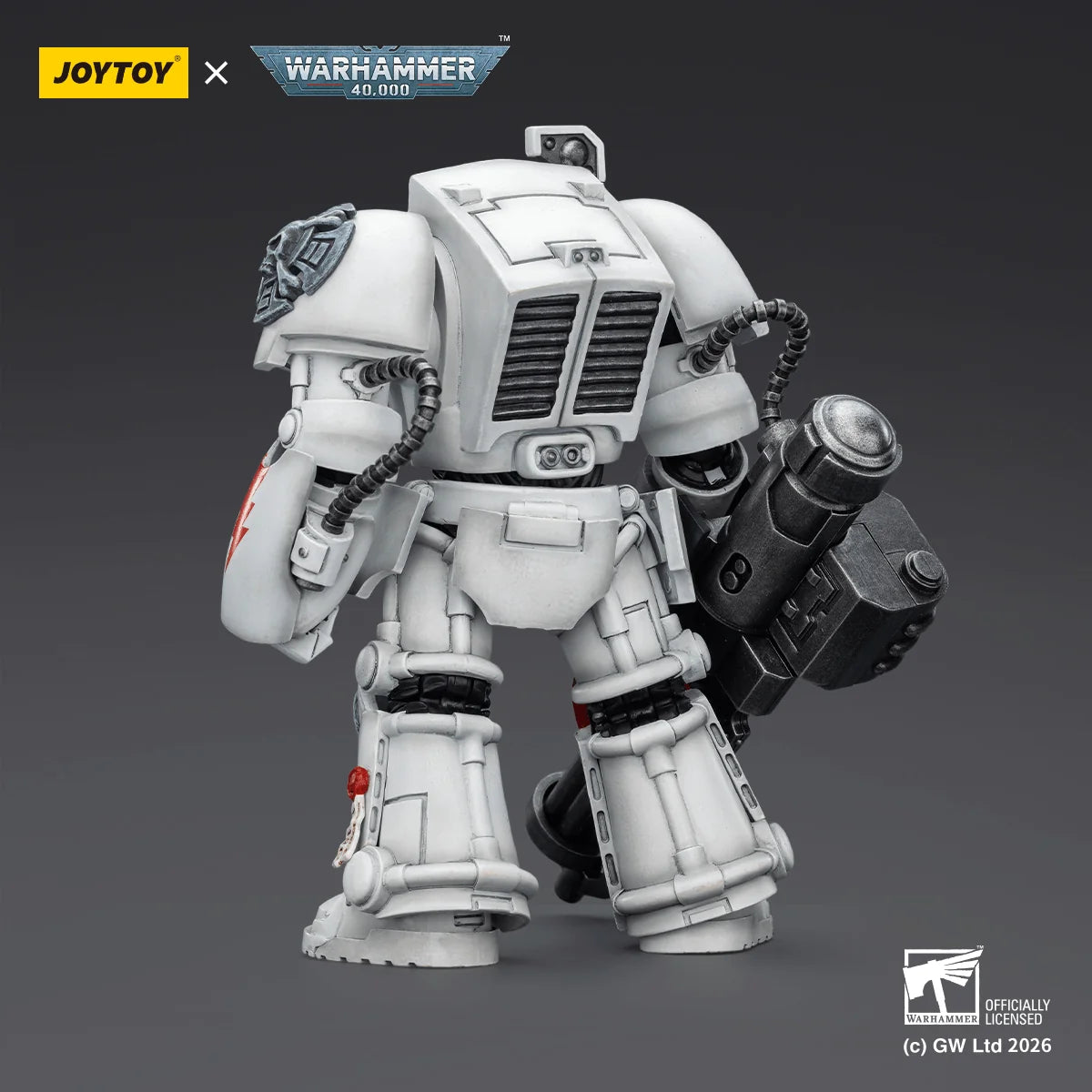 White Scars Terminator 3 with Power Fist and Assault Cannon