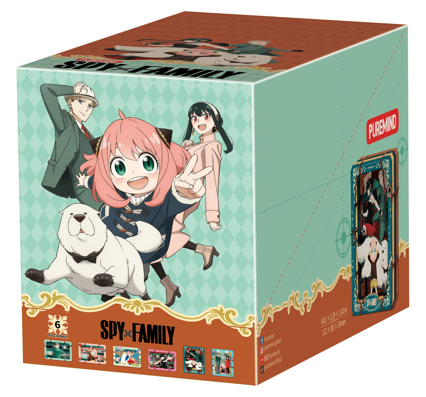 SPY×FAMILY - Family Mission - S (6 units/set) (Box of 6)