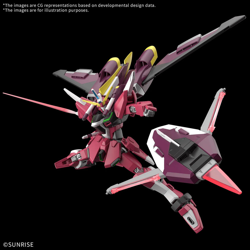 HG 1/144 INFINITE JUSTICE GUNDAM & BOOSTER UNIT (Tentative)