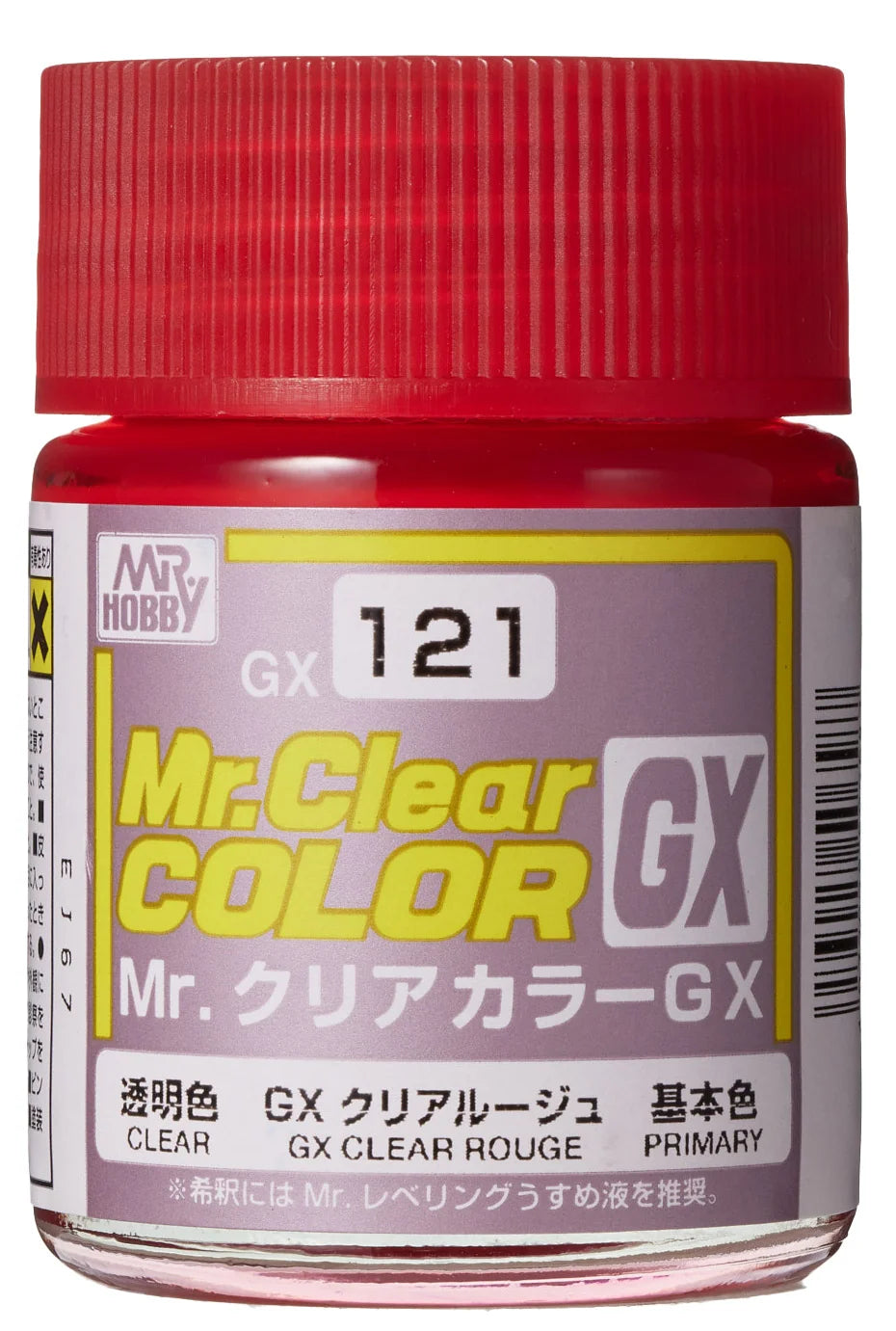 Mr Color GX 121 - Clear Rouge (Box of 6)