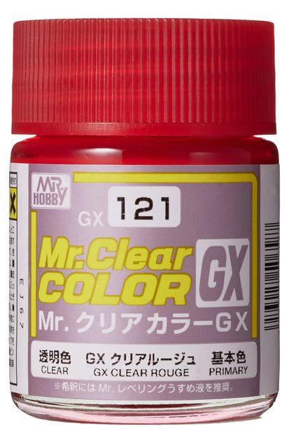 Mr Color GX 121 - Clear Rouge (Box of 6)