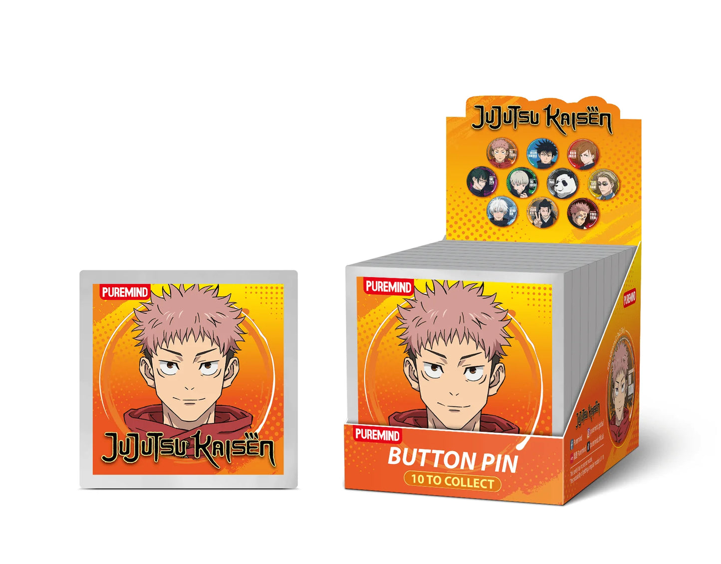 Jujutsu Kaisen S2 - Button Pin Blind Box (10 units/set) (Box of 10)