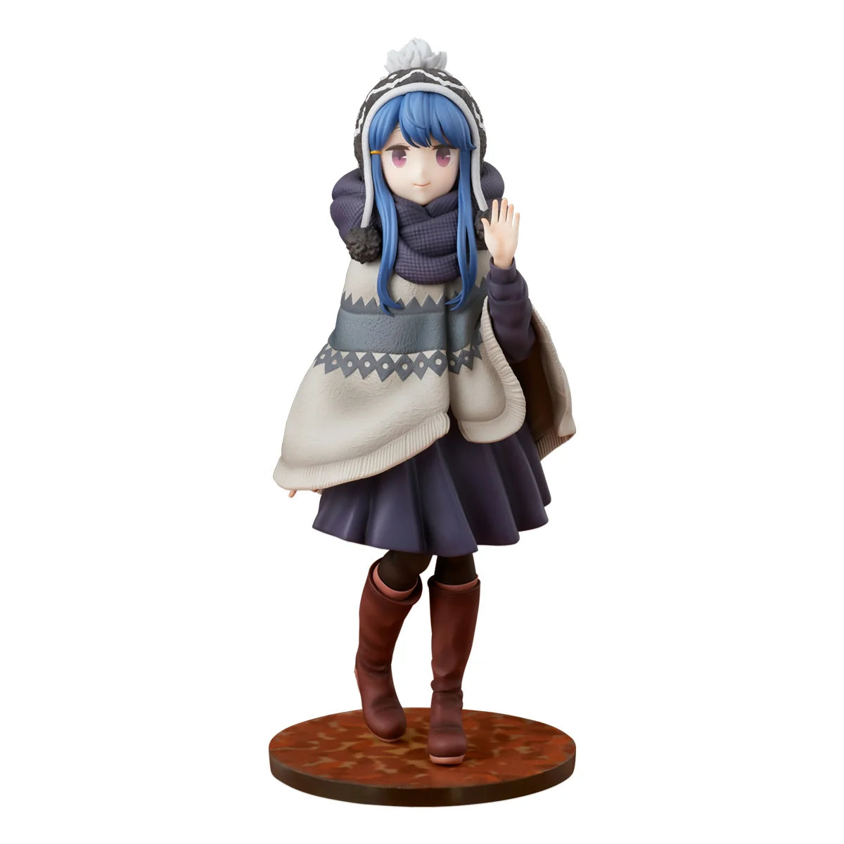 Hobby Stock Laid-Back Camp Rin Shima 1/7 Scale Figure Lake Shibire Camping Ver.