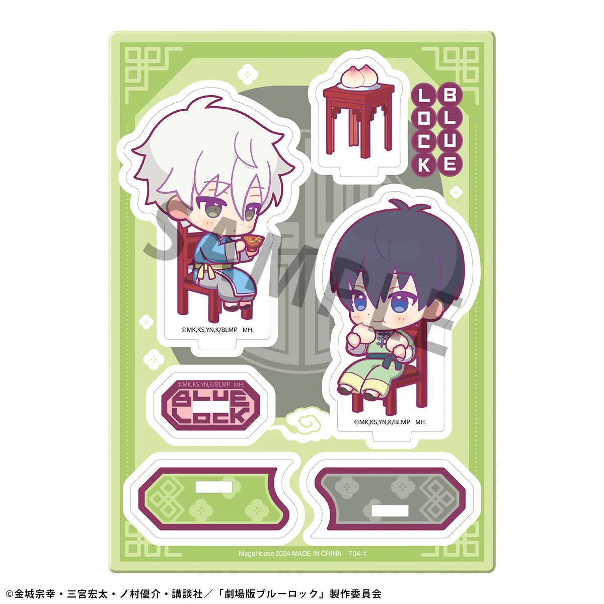 Acrylic Stands Buddycolle The Movie BLUE LOCK - Episode Nagi- B：Yoichi Isagi＆Seishiro Nagi (1pc)