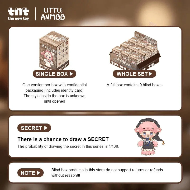 ANMOO The Lost Doll Series Plush Pendant Blind Box