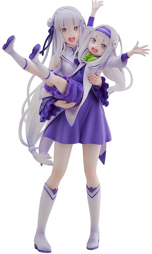 SEGA Re:ZERO Emilia & Childhood Emilia Scale Figure