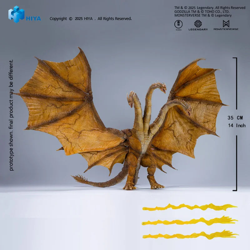 Exquisite Basic Series None Scale 10 Inch Godzilla King of the Monsters King Ghidorah 2.0
