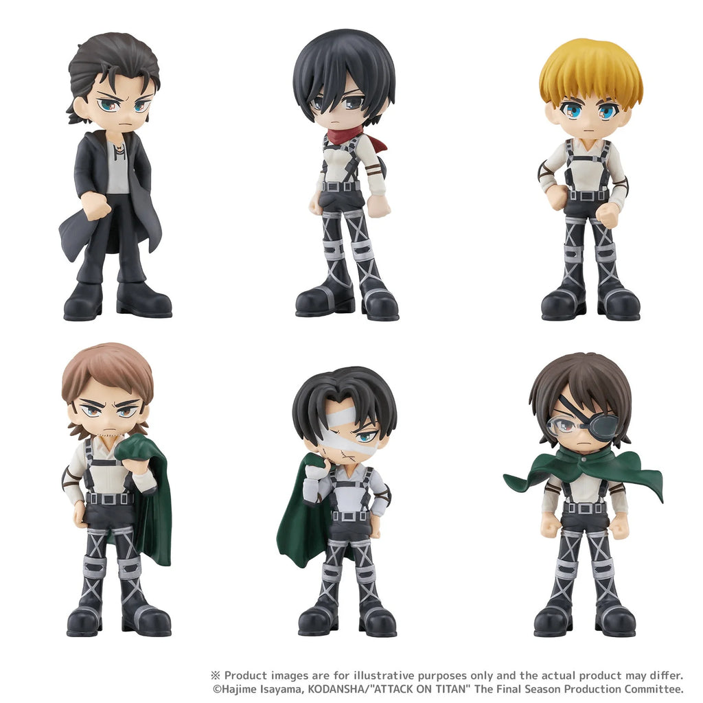 PalVerse Attack on Titan The Final Season PVC Figure Set (6 Types)