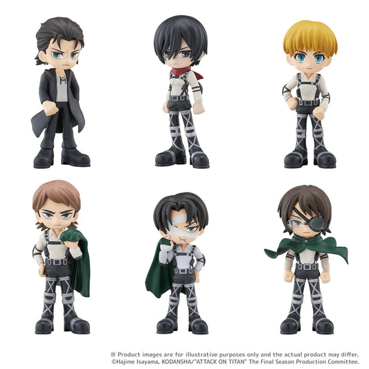 PalVerse Attack on Titan The Final Season PVC Figure Set (6 Types)