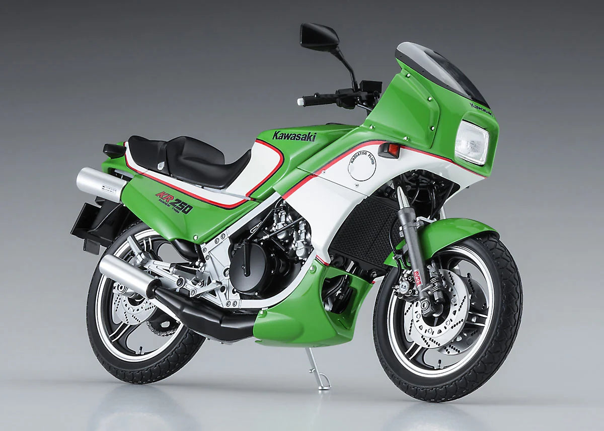 Hasegawa 1:12 Kawasaki KR250 (KR250A) Motorcycle Model Kit