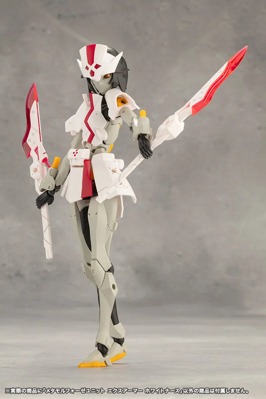 Kotobukiya Metamorphose Unit Exarmor White Nurse Plastic Model Kit