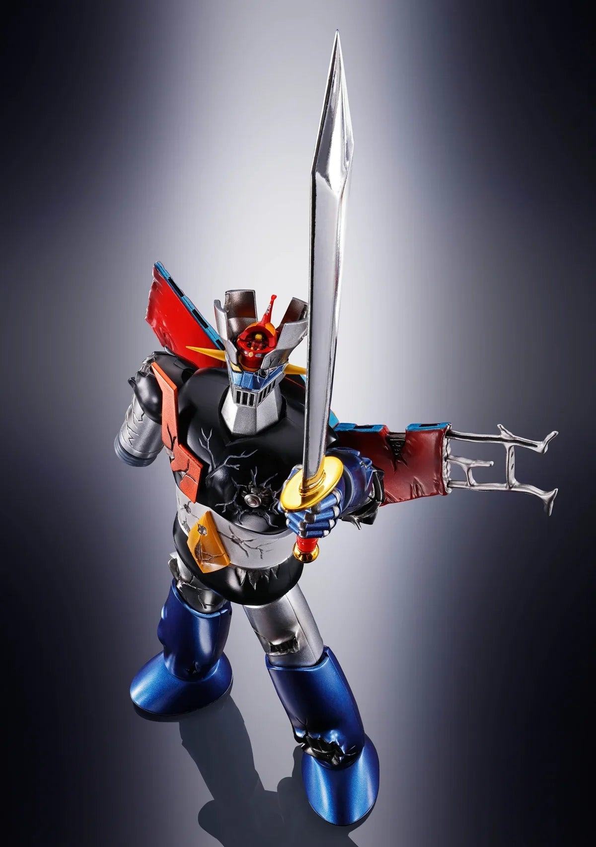 Tamashii Nations Soul of Chogokin Mazinger Z Kakumeishinka Damage Ver. Action Figure