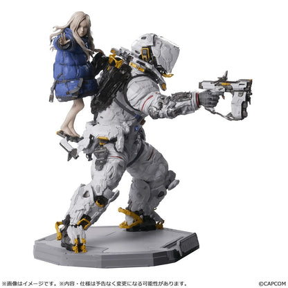 Capcom Figure Builder Creator's Model PRAGMATA Hugh & Diana Painted PVC Figure