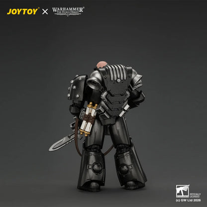Iron Hands MkVI Tactical Sergeant with Bolter, Plasma Pistol & Power sword