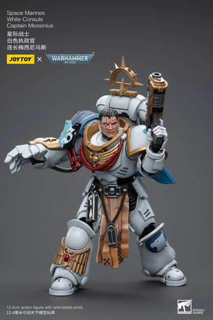 JOYTOY Warhammer 40K Space Marines Captain Messinius Action Figure