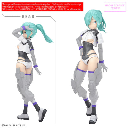 30MS OPTION PARTS SET 22 (TURBO COSTUME α) ［COLOR B］
