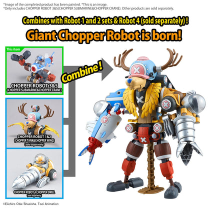 Chopper Submarine & Chopper Crane Model Set