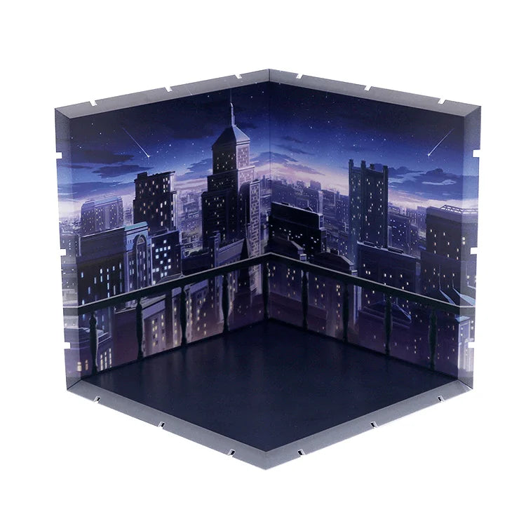 PLM Dioramansion 150 Rooftop Night Display Diorama