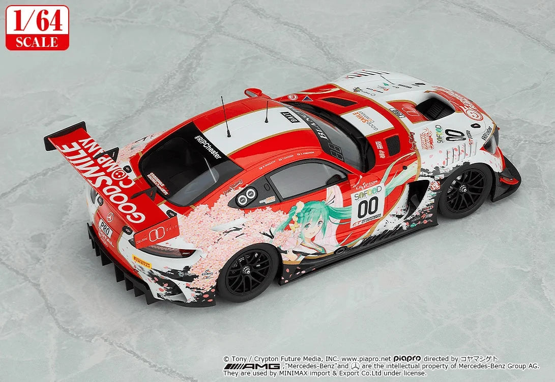 (Rerelease) 1/64 Scale Good Smile Hatsune Miku AMG 2017 SPA24H Ver. - Release Date: 06/2027