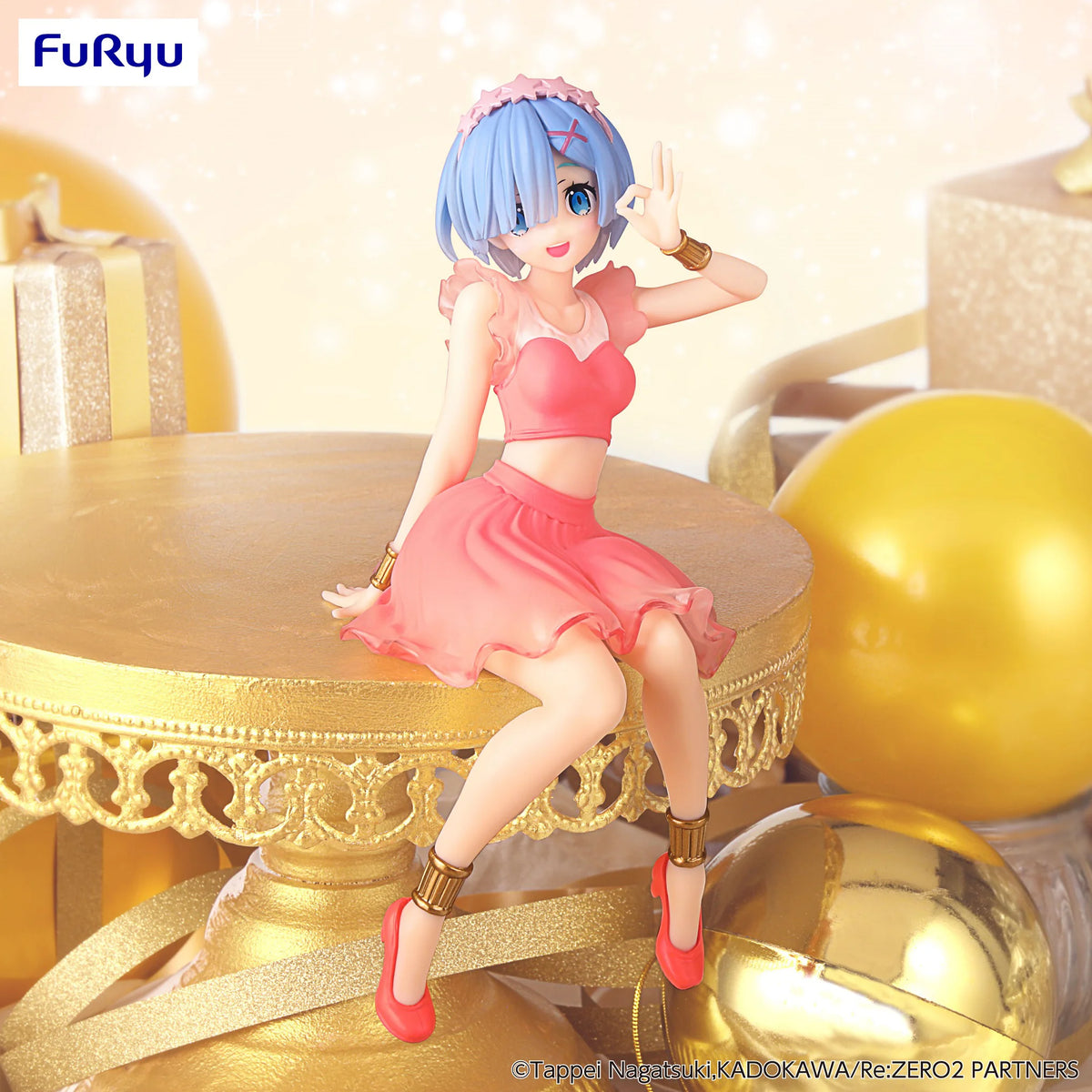 FuRyu Re:ZERO Rem Twinkle Party Another Color Ver. Noodle Stopper Figure
