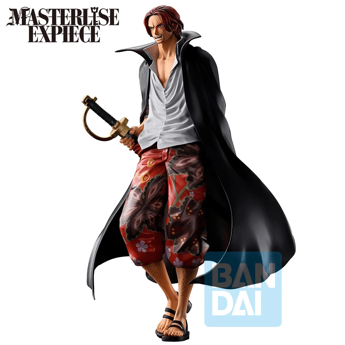 Bandai Spirits Ichibansho Masterlise Expiece Shanks Red Hair Pirates Figure