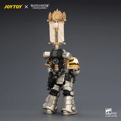 Iron Warriors MkII Legionary1 with Vexilla, Bolter and Bolt Pistol