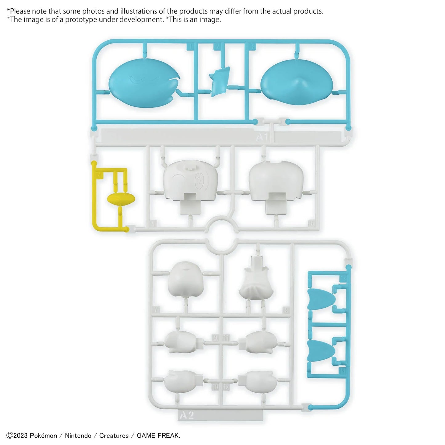 Pokémon Model Kit QUICK!! 19 QUAXLY